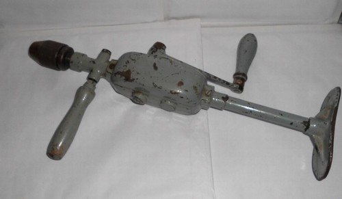 Alte antike handbohrmaschine - alte,