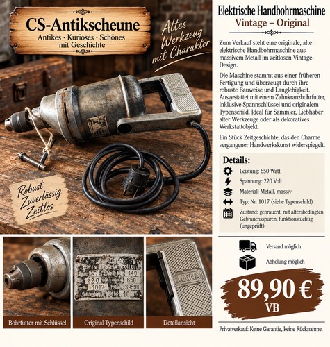 Antike bohrmaschine - antike,