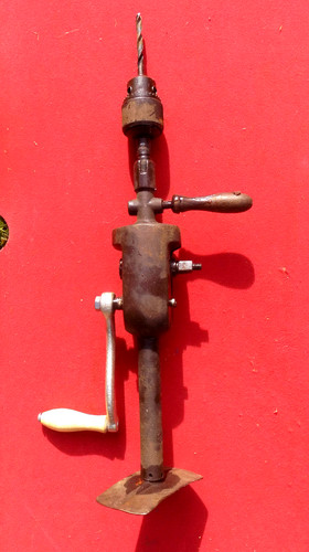 Antike handbohrmaschine gut - antike,