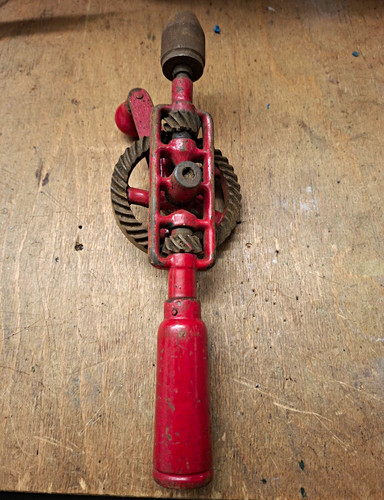 Antiker zimmermann handbohrer - antiker,